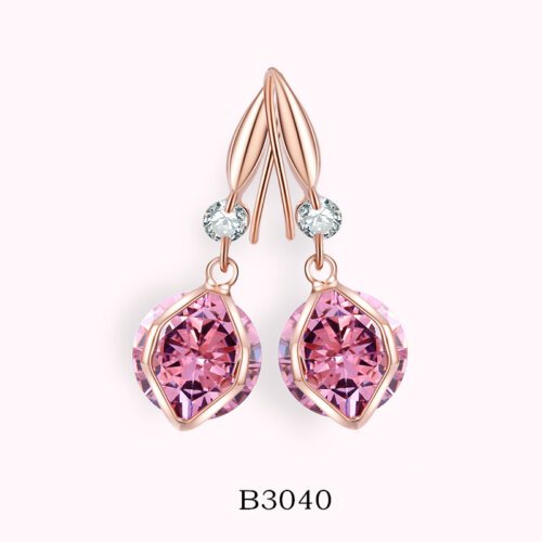 Women Earrings, Women's Long Crystal Earrings, Ear Studs Woman Luxury Jewelry