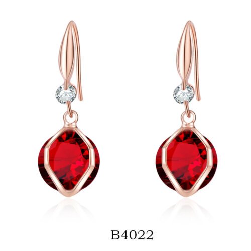 Women Earrings, Women's Long Crystal Earrings, Ear Studs Woman Luxury Jewelry