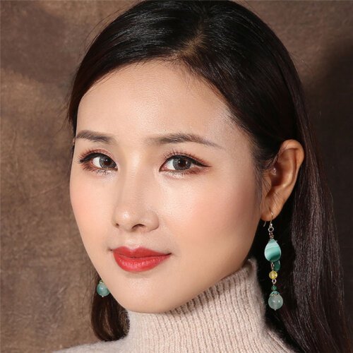 Luxury Jewelry, Trendy Women's Earrings, Long Vintage Ethnic Style Earrings for Women