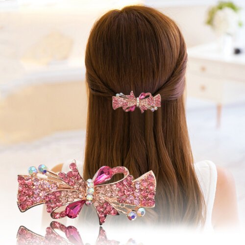 New Korean Style Ladies Hair Clip, Hot Sale Fashion Crystal Alloy HairClip,Hairpin NO.YS-F21
