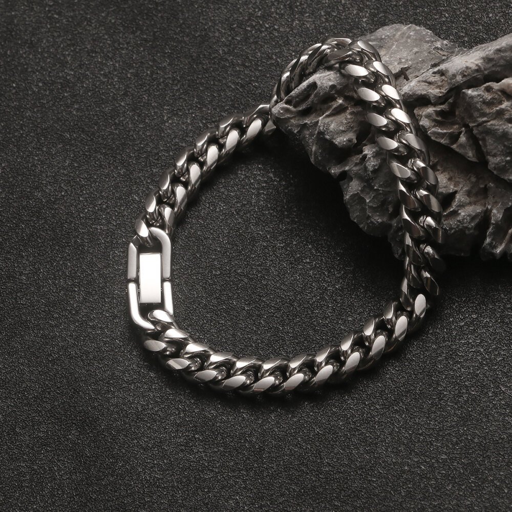 Luxury Men's Bracelet, Women's Bracelet, Non Fading Titanium Steel Bracelet for Men and Women, Fashion Jewelry