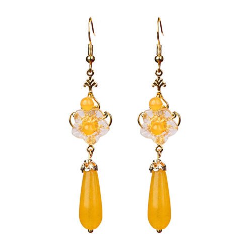 Luxury Jewelry, Trendy Women's Earrings, Long Vintage Ethnic Style Earrings for Women