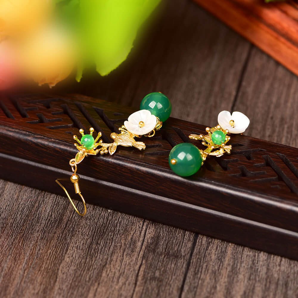 Luxury Jewelry, Trendy Women's Earrings, Long Vintage Ethnic Style Earrings for Women