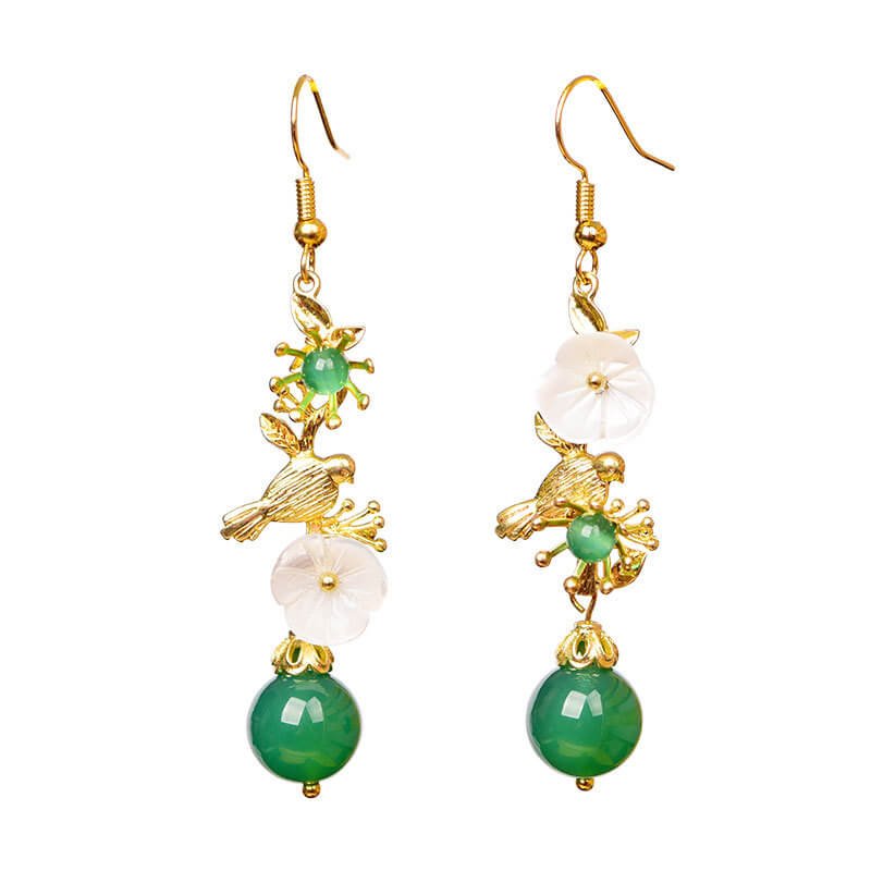 Luxury Jewelry, Trendy Women's Earrings, Long Vintage Ethnic Style Earrings for Women