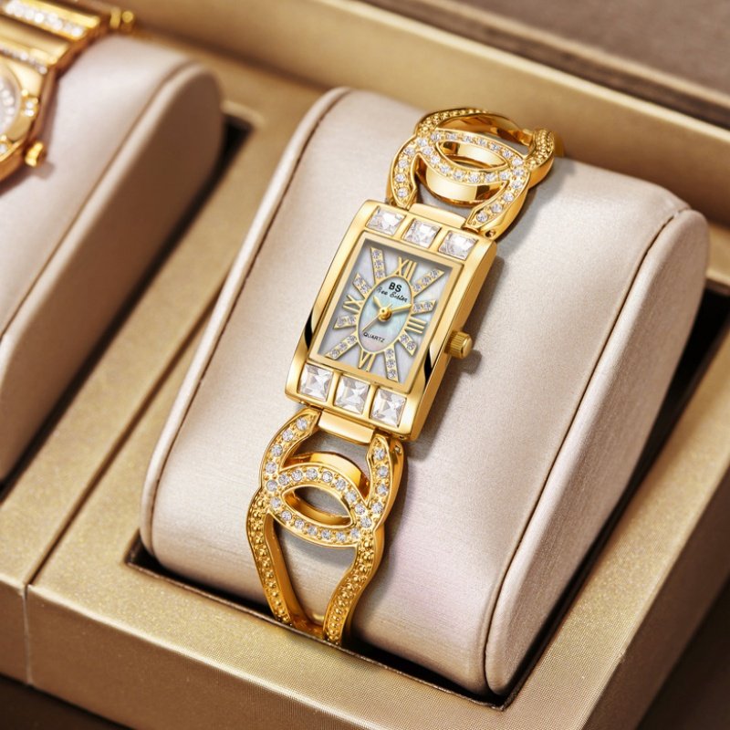 [✔]Bs Bee Sister Luxury Watch,  Fashion Women's Watch, Casual Wristwatch,Quartz Watch,Women Watches,Fashion Watch for Women