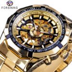 [✔]Forsining Original Men Watches Male Luxury Men's Watch, Waterproof Watch Full Steel Business Watch For Men,Luxury Men's Watch, Automatic Mechanical Watch
