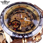 [✔]Winner Original Men Watches Male Luxury Men's Watch, Waterproof Watch Full Steel Business Watch For Men,Luxury Men's Watch, Automatic Mechanical Watch