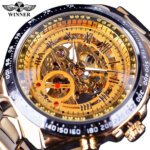 [✔]Winner Original Men Watches Male Luxury Men's Watch, Waterproof Watch Full Steel Business Watch For Men,Luxury Men's Watch, Automatic Mechanical Watch