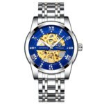 [✔]Original Tevise Watch,Men Watches Male Luxury Automatic Mechanical Watch Men’s Watch, Waterproof Watch Full Steel Business Watch For Men, Luminous Watch