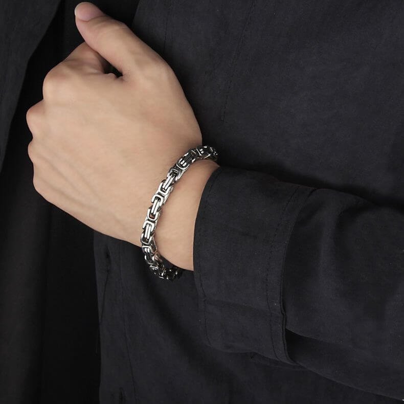 [✔] Fashion Men's Bracelets, Women's Bracelets, Titanium Steel Bracelet, Non Fading Bracelet, Bracelets for Men and Women,Punk Bracelet