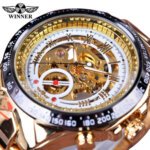 [✔]Winner Original Men Watches Male Luxury Men's Watch, Waterproof Watch Full Steel Business Watch For Men,Luxury Men's Watch, Automatic Mechanical Watch