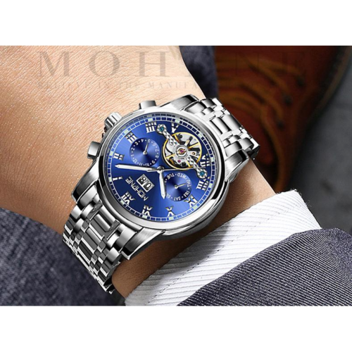 [✔]Original MOHDNE Men's Watch,Men Watches Male Luxury Automatic Mechanical Watch Men’s Watch, Waterproof Watch Full Steel Business Watch For Men