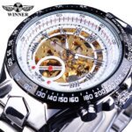 [✔]Winner Original Men Watches Male Luxury Men's Watch, Waterproof Watch Full Steel Business Watch For Men,Luxury Men's Watch, Automatic Mechanical Watch