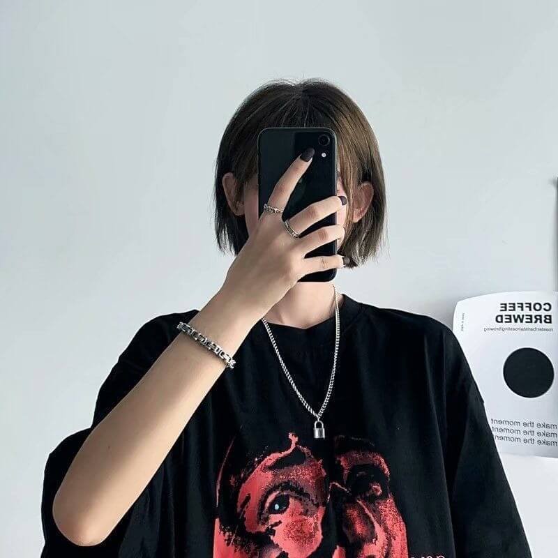 [✔] Fashion Men's Bracelets, Women's Bracelets, Titanium Steel Bracelet, Non Fading Bracelet, Bracelets for Men and Women,Punk Bracelet