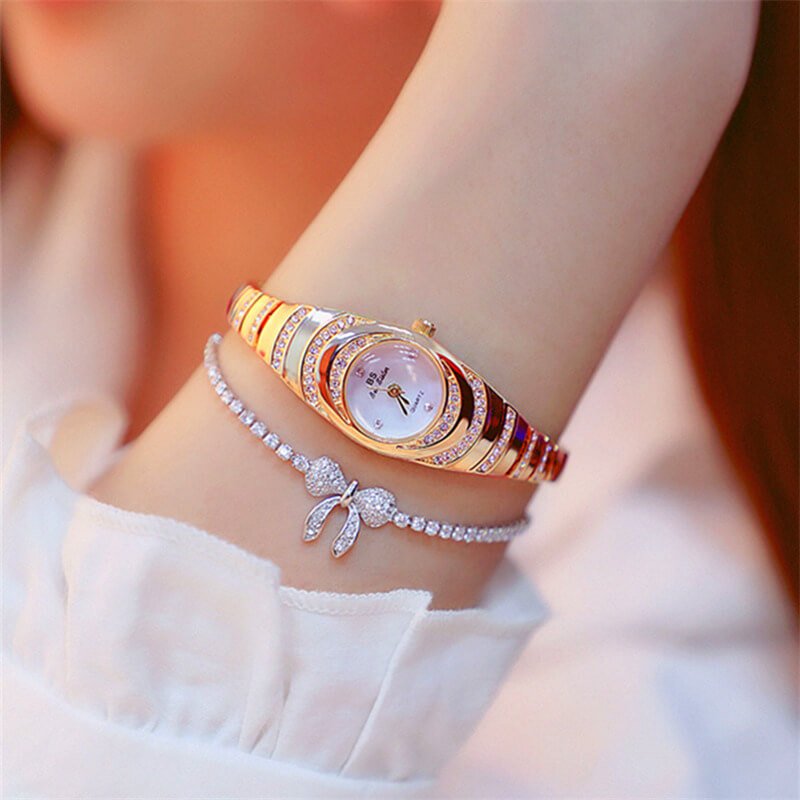 [✔]Bs Bee Sister Luxury Watch,  Fashion Women's Watch, Casual Wristwatch,Quartz Watch,Women Watches,Fashion Watch for Women