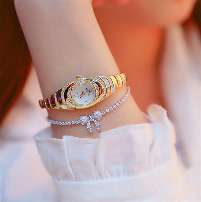[✔]Bs Bee Sister Luxury Watch,  Fashion Women's Watch, Casual Wristwatch,Quartz Watch,Women Watches,Fashion Watch for Women