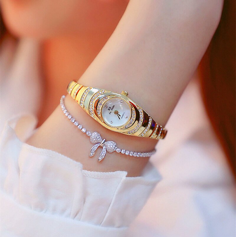 [✔]Bs Bee Sister Luxury Watch,  Fashion Women's Watch, Casual Wristwatch,Quartz Watch,Women Watches,Fashion Watch for Women