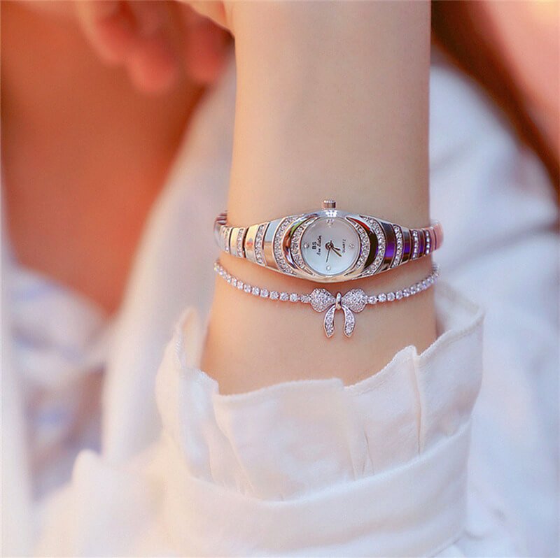 [✔]Bs Bee Sister Luxury Watch,  Fashion Women's Watch, Casual Wristwatch,Quartz Watch,Women Watches,Fashion Watch for Women