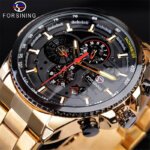 [✔]Forsining Original Men Watches Male Luxury Automatic Mechanical Watch Men's Watch, Waterproof Watch Full Steel Business Watch For Men