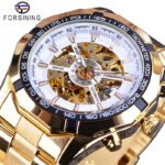 [✔]Forsining Original Men Watches Male Luxury Men's Watch, Waterproof Watch Full Steel Business Watch For Men,Luxury Men's Watch, Automatic Mechanical Watch