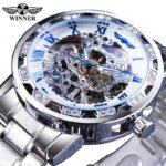 [✔]Winner Original Men Watches Male Luxury Mechanical Watch Men's Watch, Full Steel Business Watch For Men
