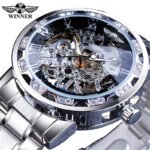 [✔]Winner Original Men Watches Male Luxury Mechanical Watch Men's Watch, Full Steel Business Watch For Men