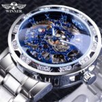 [✔]Winner Original Men Watches Male Luxury Mechanical Watch Men's Watch, Full Steel Business Watch For Men