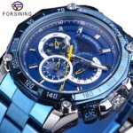 [✔]Forsining Original Men Watches Male Luxury Automatic Mechanical Watch Men Waterproof Full Steel Business Watch