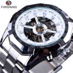 [✔]Forsining Original Men Watches Male Luxury Men's Watch, Waterproof Watch Full Steel Business Watch For Men,Luxury Men's Watch, Automatic Mechanical Watch