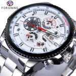 [✔]Forsining Original Men Watches Male Luxury Automatic Mechanical Watch Men's Watch, Waterproof Watch Full Steel Business Watch For Men