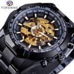 [✔]Forsining Original Men Watches Male Luxury Men's Watch, Waterproof Watch Full Steel Business Watch For Men,Luxury Men's Watch, Automatic Mechanical Watch