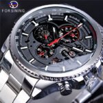 [✔]Forsining Original Men Watches Male Luxury Automatic Mechanical Watch Men's Watch, Waterproof Watch Full Steel Business Watch For Men