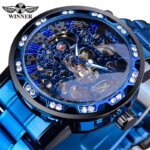 [✔]Winner Original Men Watches Male Luxury Mechanical Watch Men's Watch, Full Steel Business Watch For Men