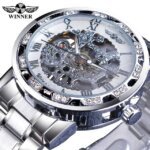 [✔]Winner Original Men Watches Male Luxury Mechanical Watch Men's Watch, Full Steel Business Watch For Men