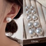 Exquisite Aurora Purple Pearl Earrings for Women, Fashion Women's Earrings, Luxury Jewelry