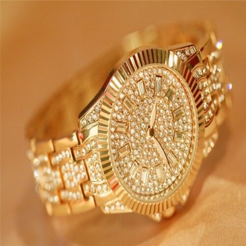 [✔] BS Bee Sister Watch,Diamond Wristwatch,Fashion Women's Watch, Luxury Waterproof Watches for Women,Ladies Quartz Watch