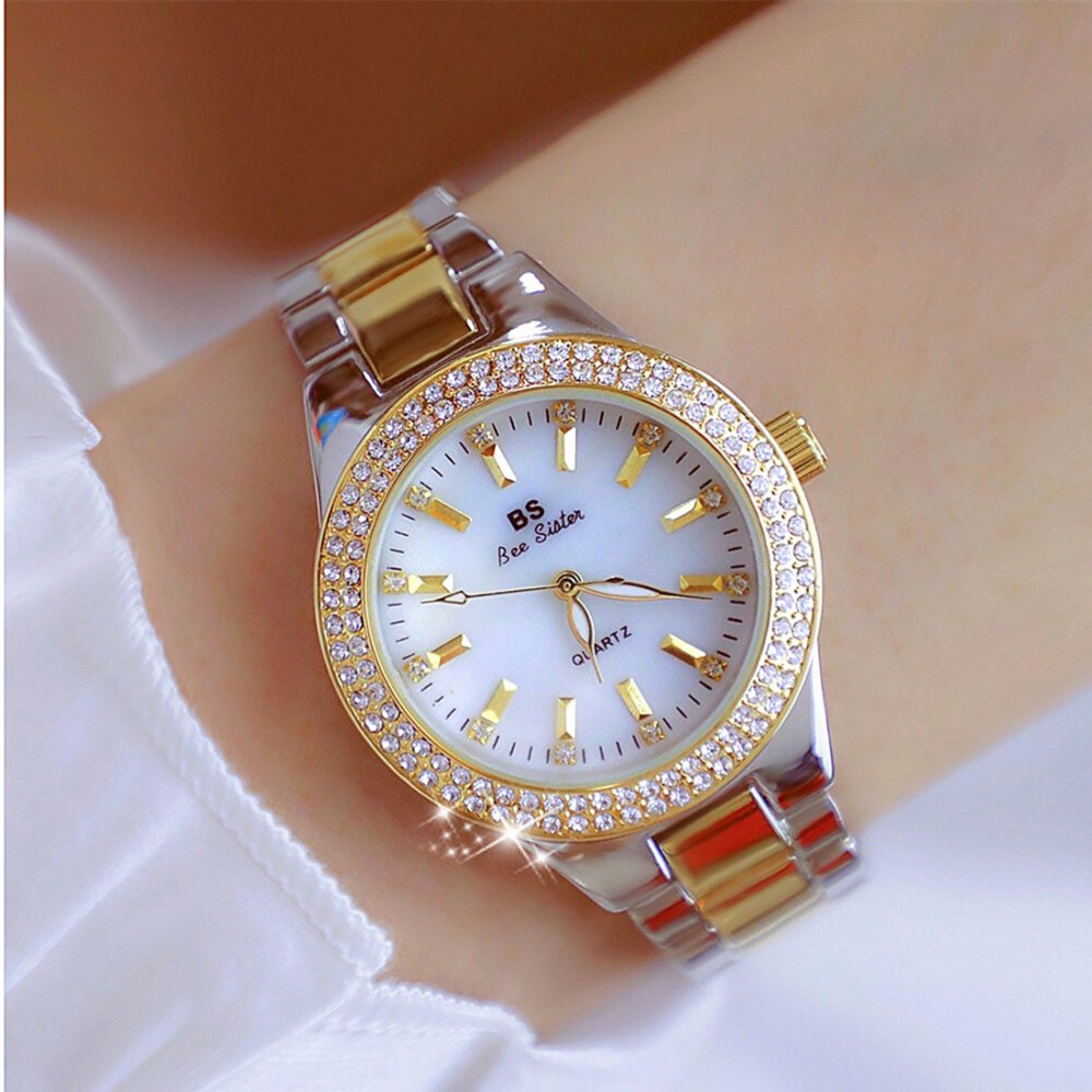 [✔]Bs Bee Sister Luxury Watch,  Fashion Women's Watch, Casual Wristwatch,Quartz Watch,Women Watches,Fashion Watch for Women
