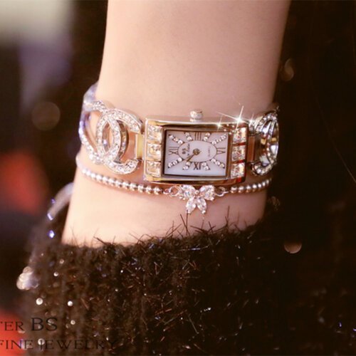[✔]Bs Bee Sister Luxury Watch,  Fashion Women's Watch, Casual Wristwatch,Quartz Watch,Women Watches,Fashion Watch for Women