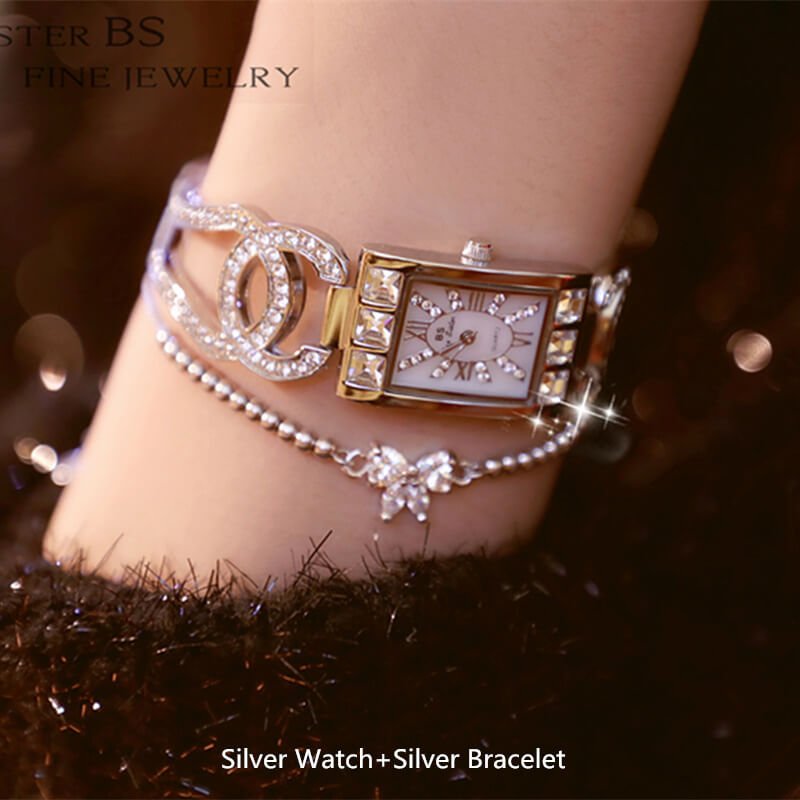 [✔]Bs Bee Sister Luxury Watch,  Fashion Women's Watch, Casual Wristwatch,Quartz Watch,Women Watches,Fashion Watch for Women