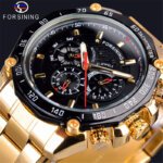 [✔]Forsining Original Men Watches Male Luxury Automatic Mechanical Watch Men Waterproof Full Steel Business Watch