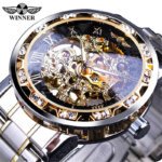 [✔]Winner Original Men Watches Male Luxury Mechanical Watch Men's Watch, Full Steel Business Watch For Men