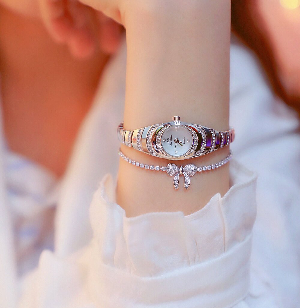 [✔]Bs Bee Sister Luxury Watch,  Fashion Women's Watch, Casual Wristwatch,Quartz Watch,Women Watches,Fashion Watch for Women