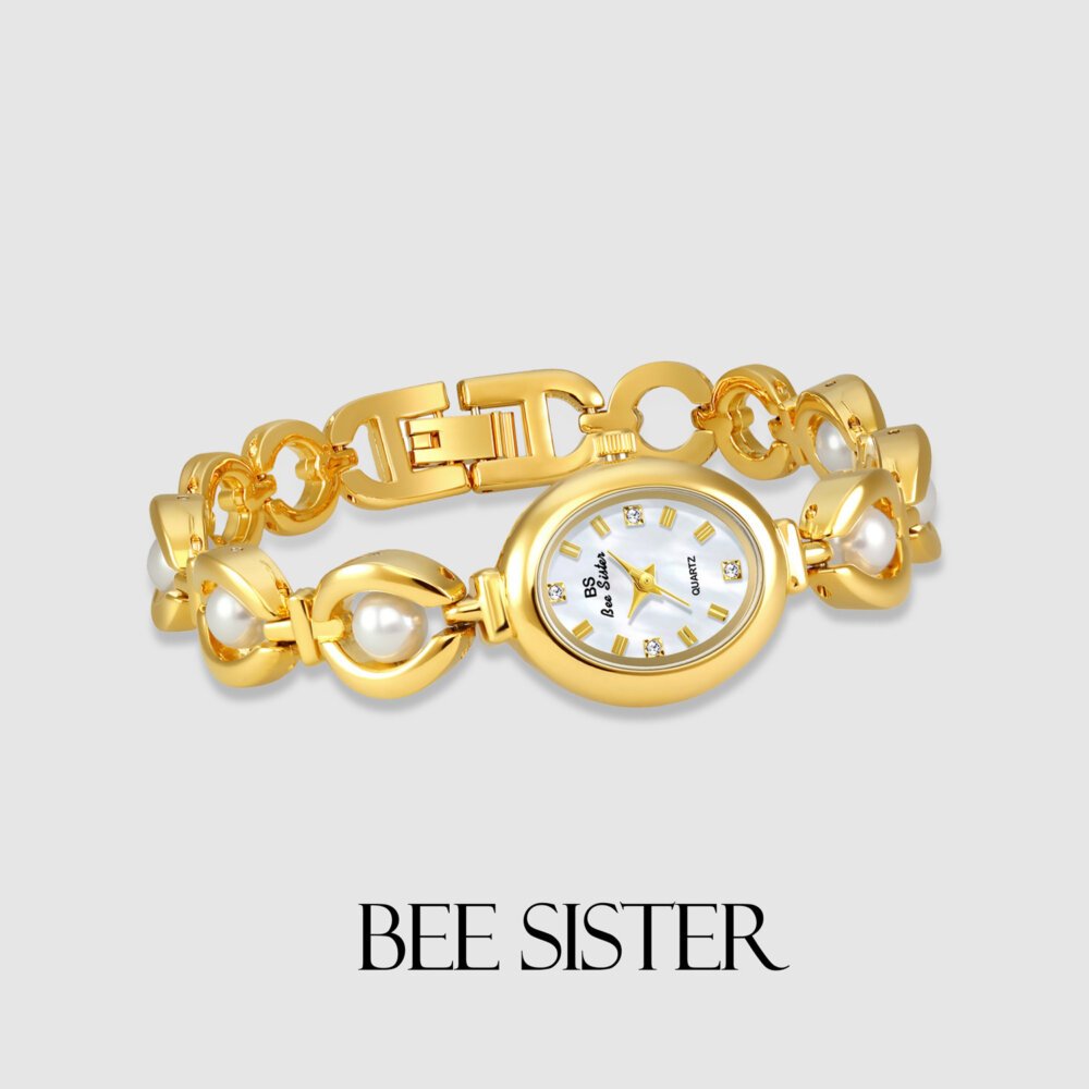 [✔]Bs Bee Sister Luxury Watch,  Fashion Women's Watch, Casual Wristwatch,Quartz Watch,Women Watches,Fashion Watch for Women