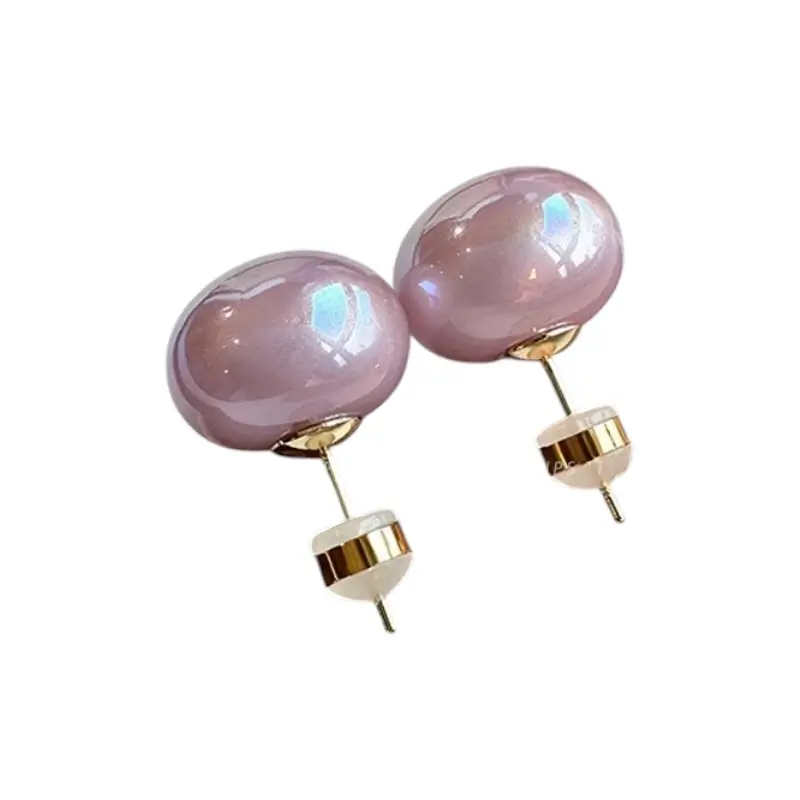 Exquisite Aurora Purple Pearl Earrings for Women, Fashion Women's Earrings, Fashion Jewelry
