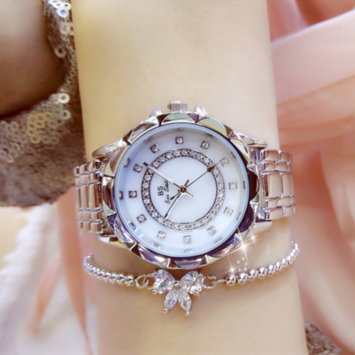 [✔]BS Bee Sister Watch,Diamond Wristwatch,Fashion Women's Watch, Luxury Waterproof Watches for Women,Ladies Quartz Watch