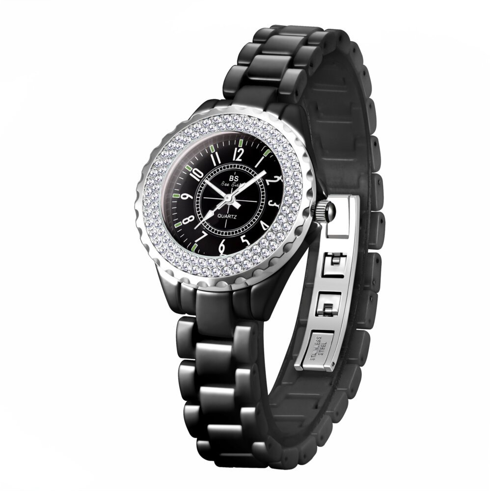 [✔]Bs Bee Sister Women Watches , Luxury Ceramic Women's Watch,Fashion Quartz Watch, Women WristWatch,Female Wristwatch  BS-FA0280T
