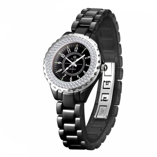 [✔]Bs Bee Sister Women Watches , Luxury Ceramic Women's Watch,Fashion Quartz Watch, Women WristWatch,Female Wristwatch  BS-FA0280T