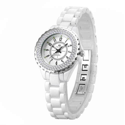 [✔]Bs Bee Sister Women Watches , Luxury Ceramic Women's Watch,Fashion Quartz Watch, Women WristWatch,Female Wristwatch  BS-FA0280T