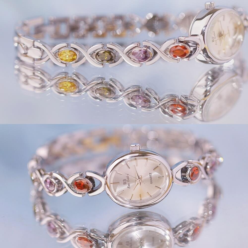 [✔]Bs Bee Sister Luxury Watch,  Fashion Women's Watch, Casual Wristwatch,Quartz Watch,Women Watches,Fashion Watch for Women