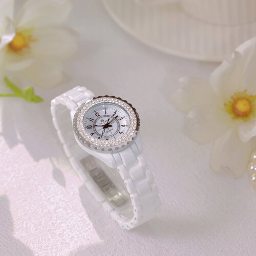 [✔]Bs Bee Sister Women Watches , Luxury Ceramic Women's Watch,Fashion Quartz Watch, Women WristWatch,Female Wristwatch  BS-FA0280T